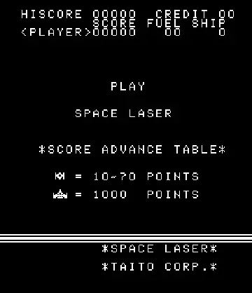 Space Laser-MAME 2003